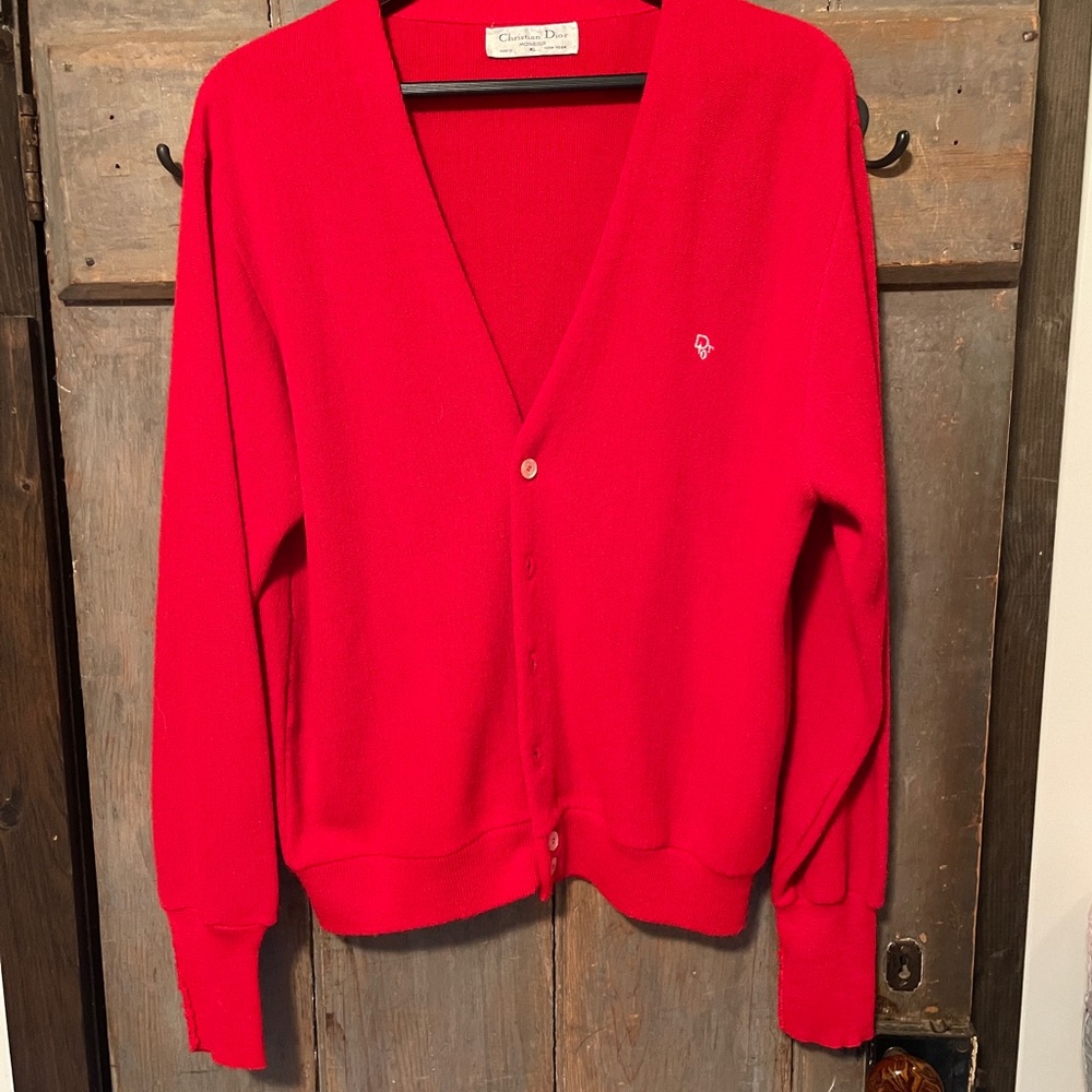 Excellent condition vintage Monsieur Dior oversized men’s cardigan